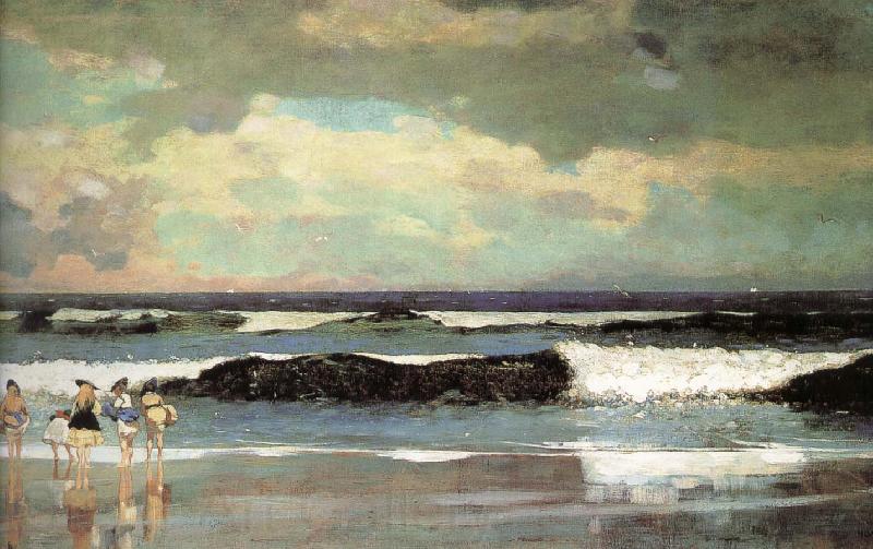 Winslow Homer Beach Germany oil painting art